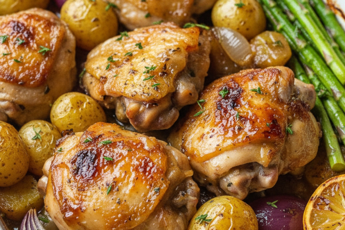 Easy Slow Cooker Lemon Chicken Recipe
