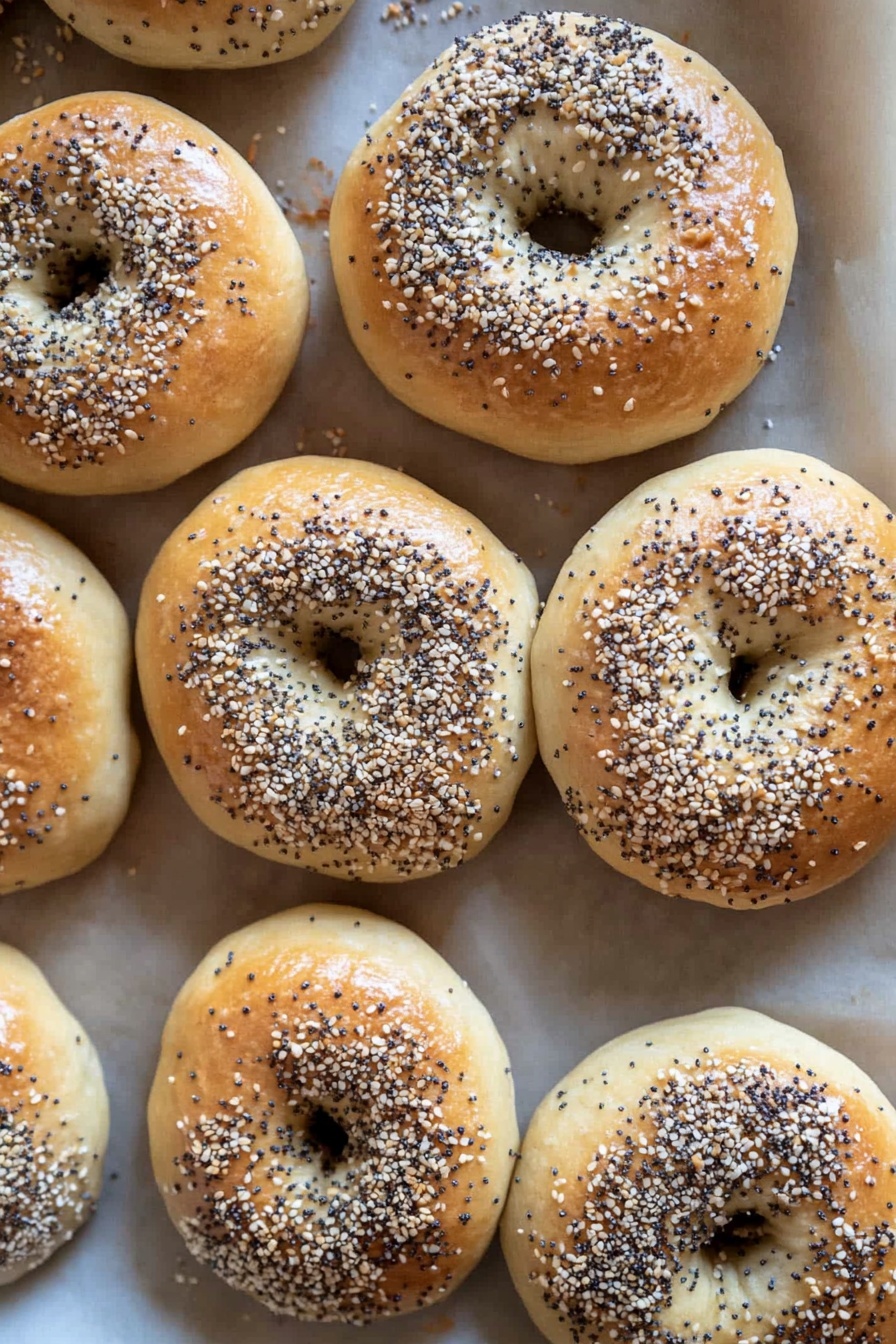 Easy Sourdough Discard Bagels