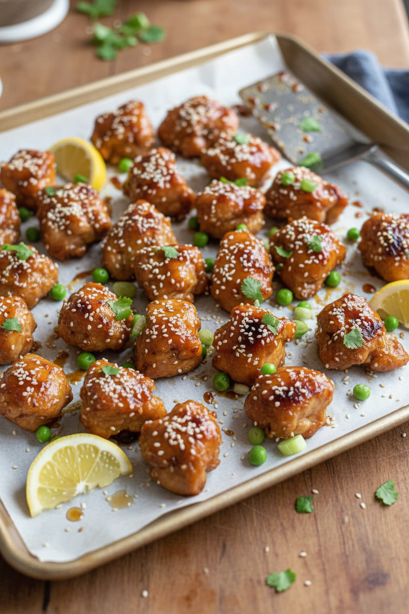 Easy Teriyaki Chicken Snack On Meat