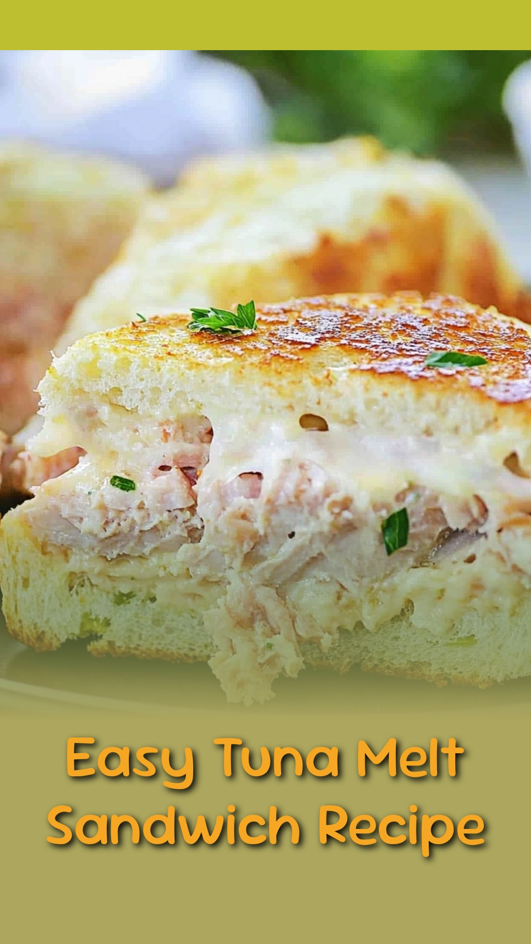 Easy Tuna Melt Sandwich Recipe