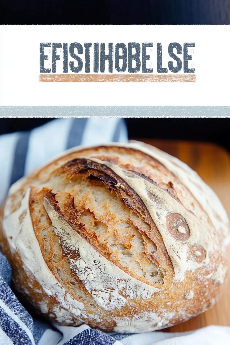 Effortless Homemade Sourdough Loaf