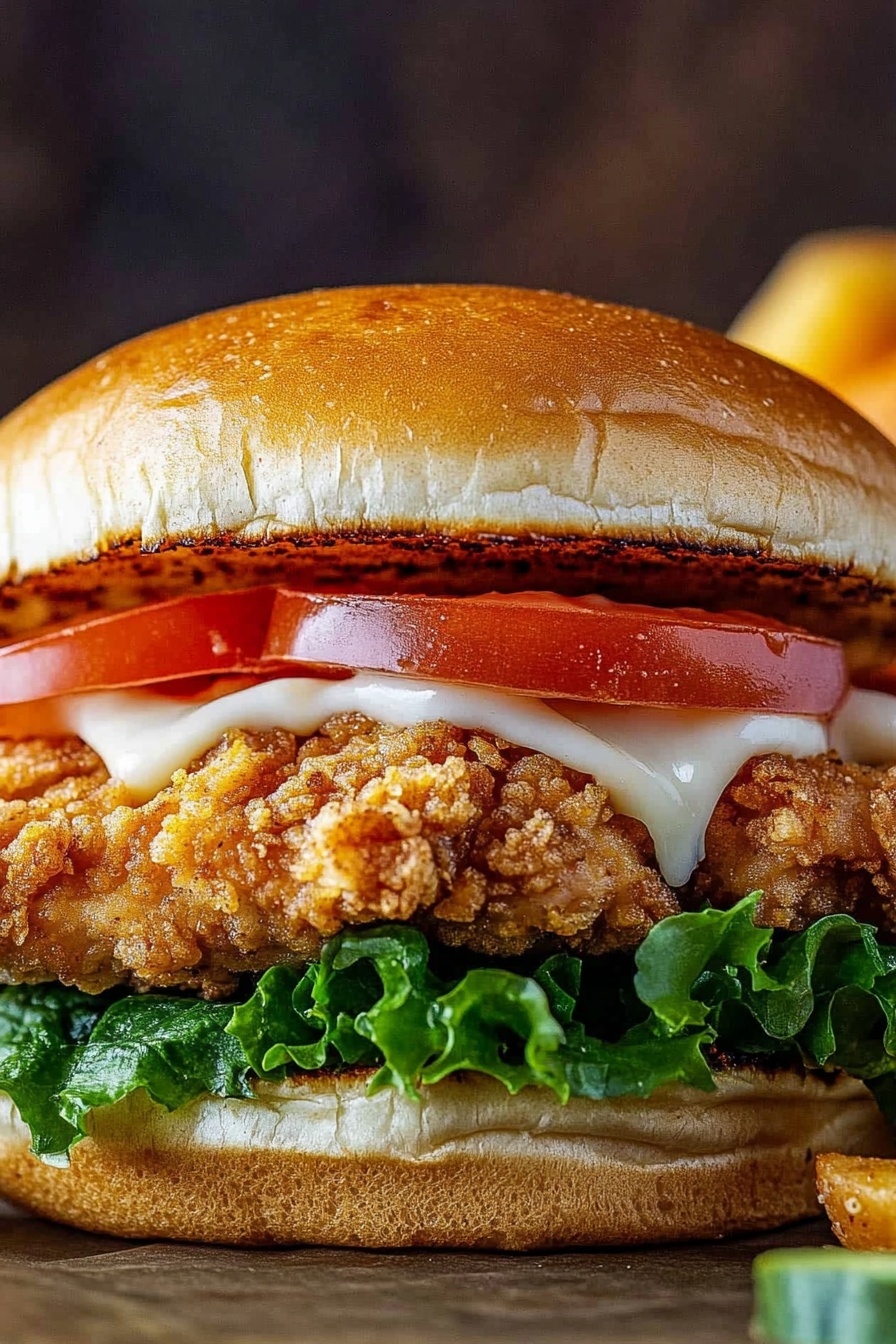 Fiery Chicken Burger Recipe