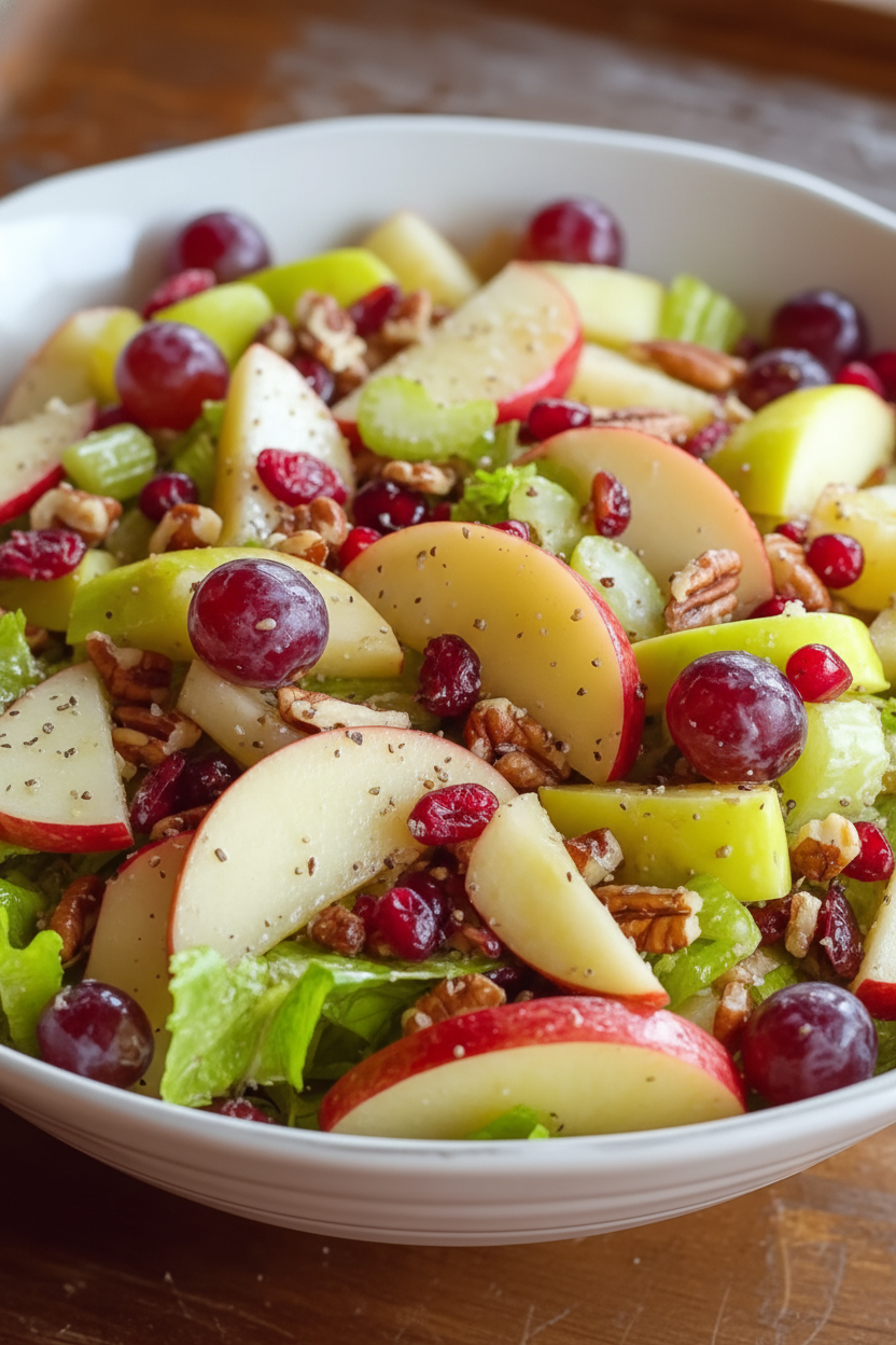 Fresh Apple Salad A Versatile Favorite Snack