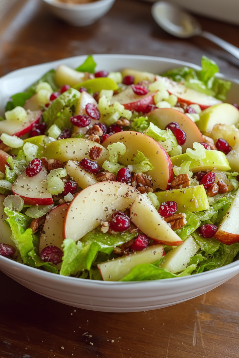 Fresh Apple Salad A Versatile Favorite Snack