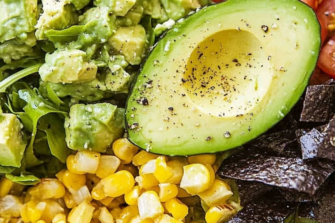 Fresh Avocado Salad with California Style