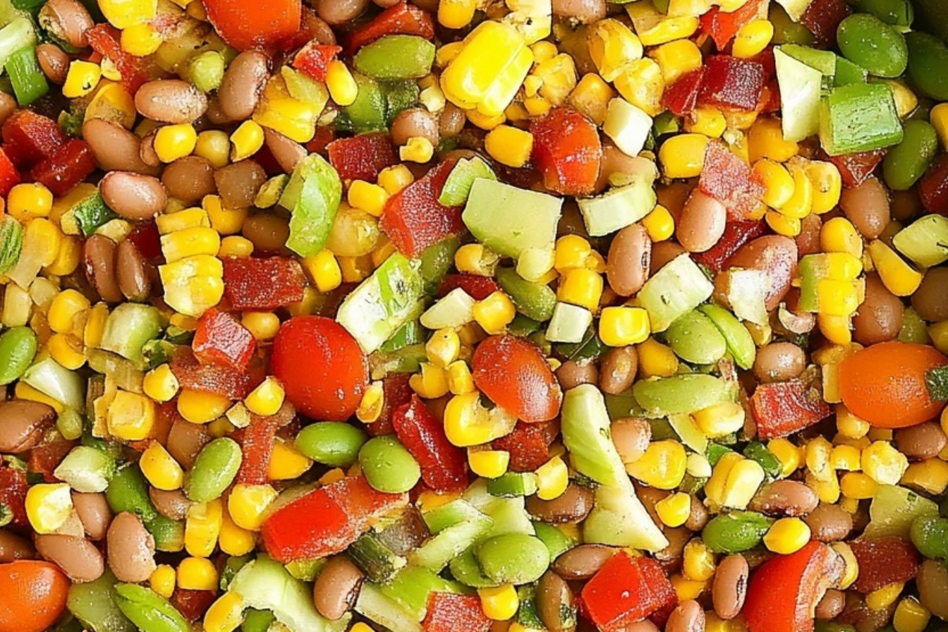 Fresh Corn and Bean Summer Salad
