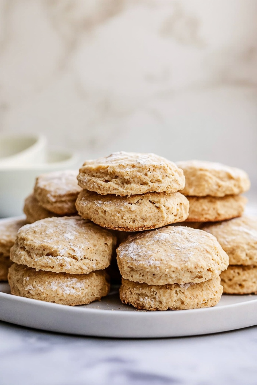 Fresh Milled Whole Wheat Biscuits