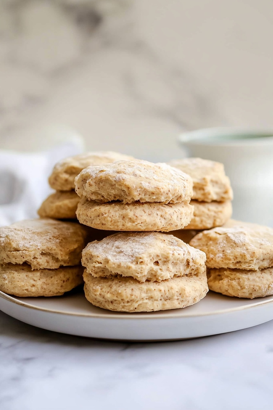 Fresh Milled Whole Wheat Biscuits