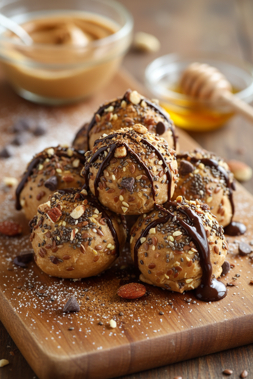 Frozen Greek Yogurt Peanut Butter Bites