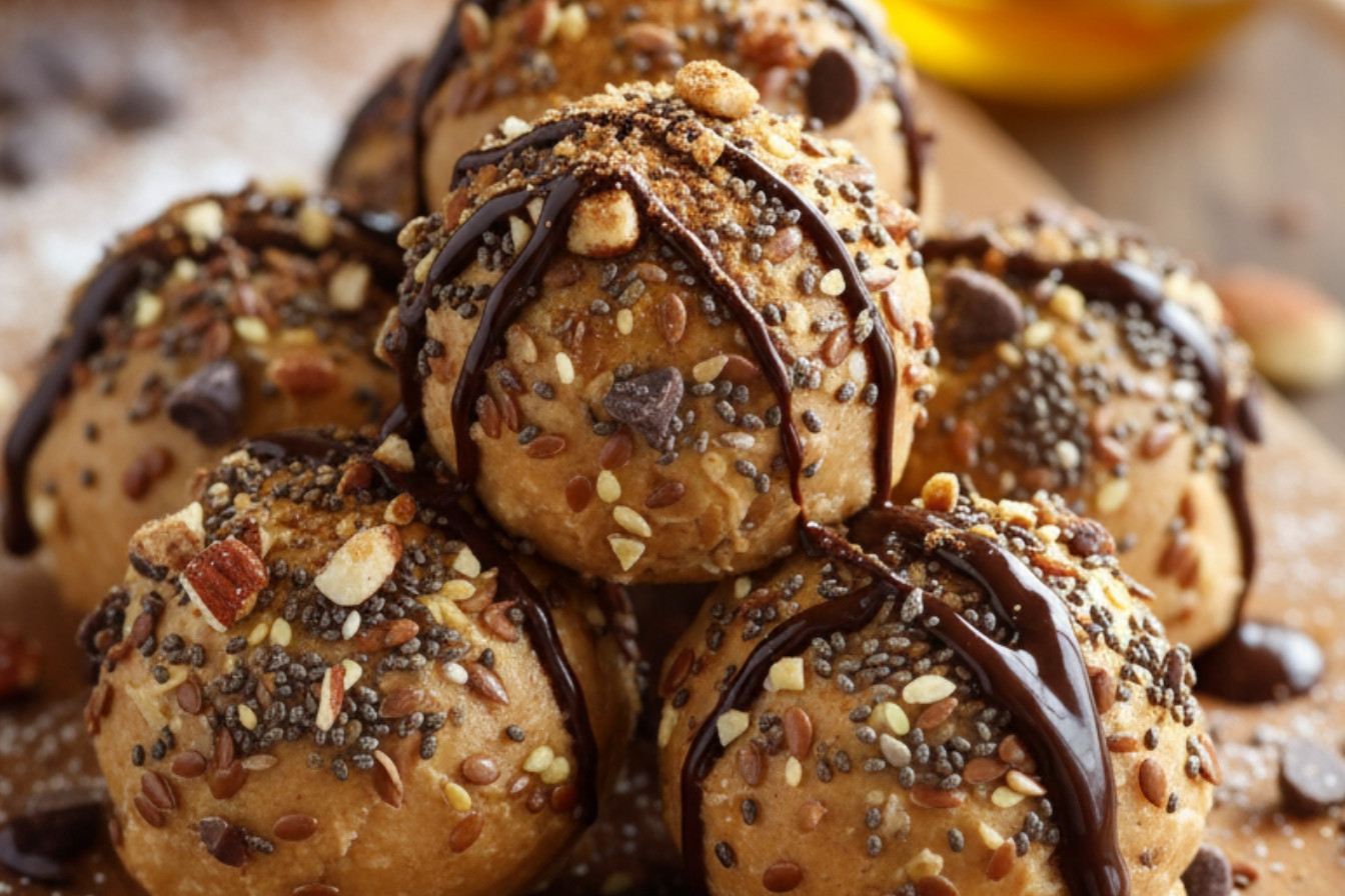 Frozen Greek Yogurt Peanut Butter Bites