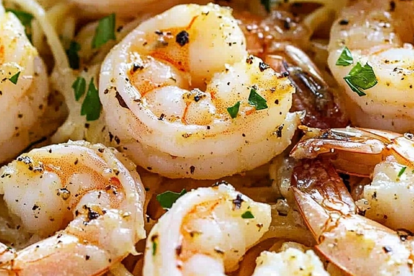 Garlic Shrimp and Pasta