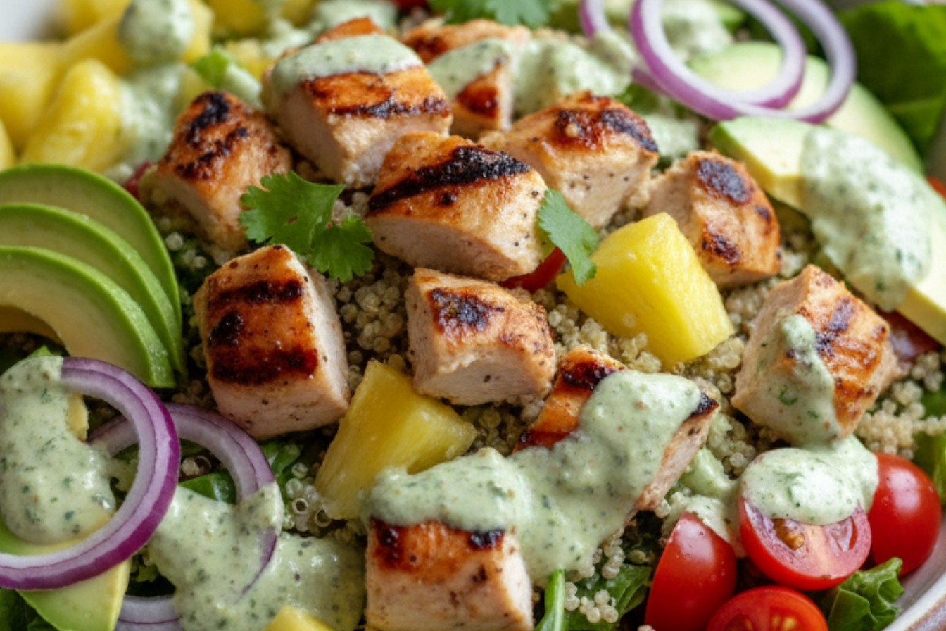 Gluten Free Hawaiian Chicken Salad Recipe