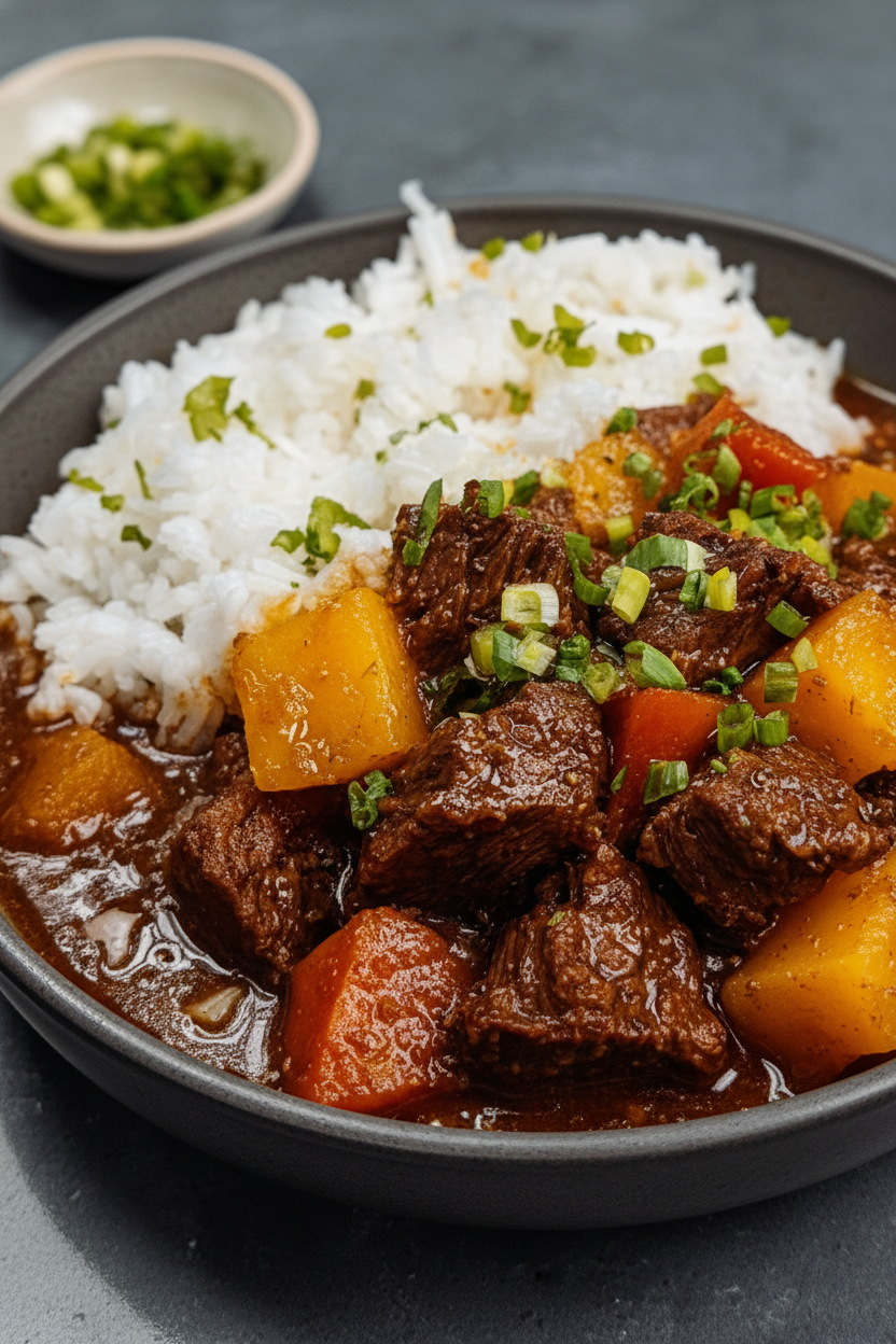 Hawaiian Beef Stew A Taste of Aloha