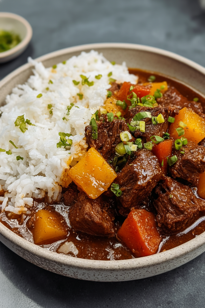 Hawaiian Beef Stew A Taste of Aloha