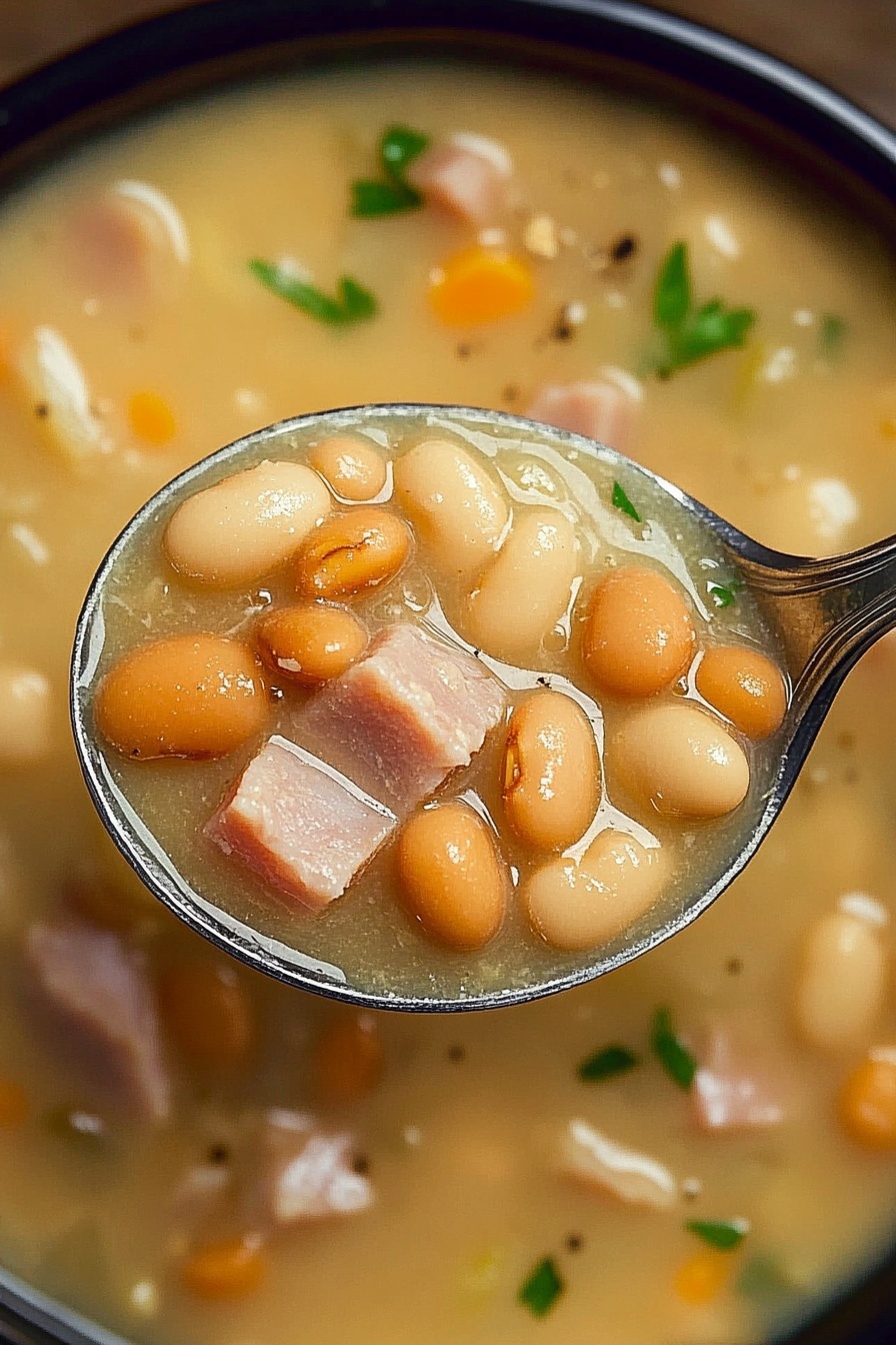 Hearty Ham and Bean Soup Recipe