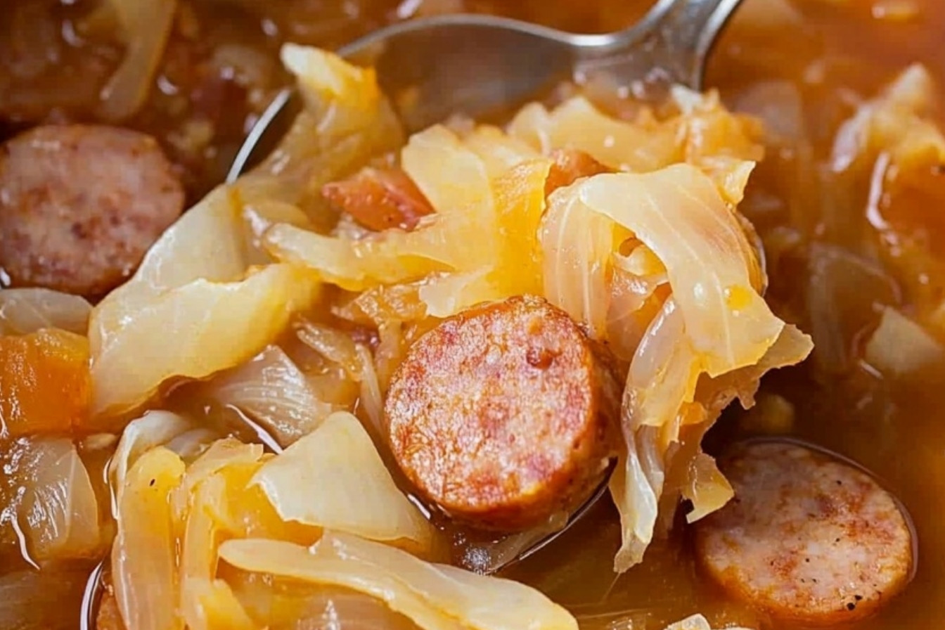 Hearty Sausage and Sauerkraut Soup