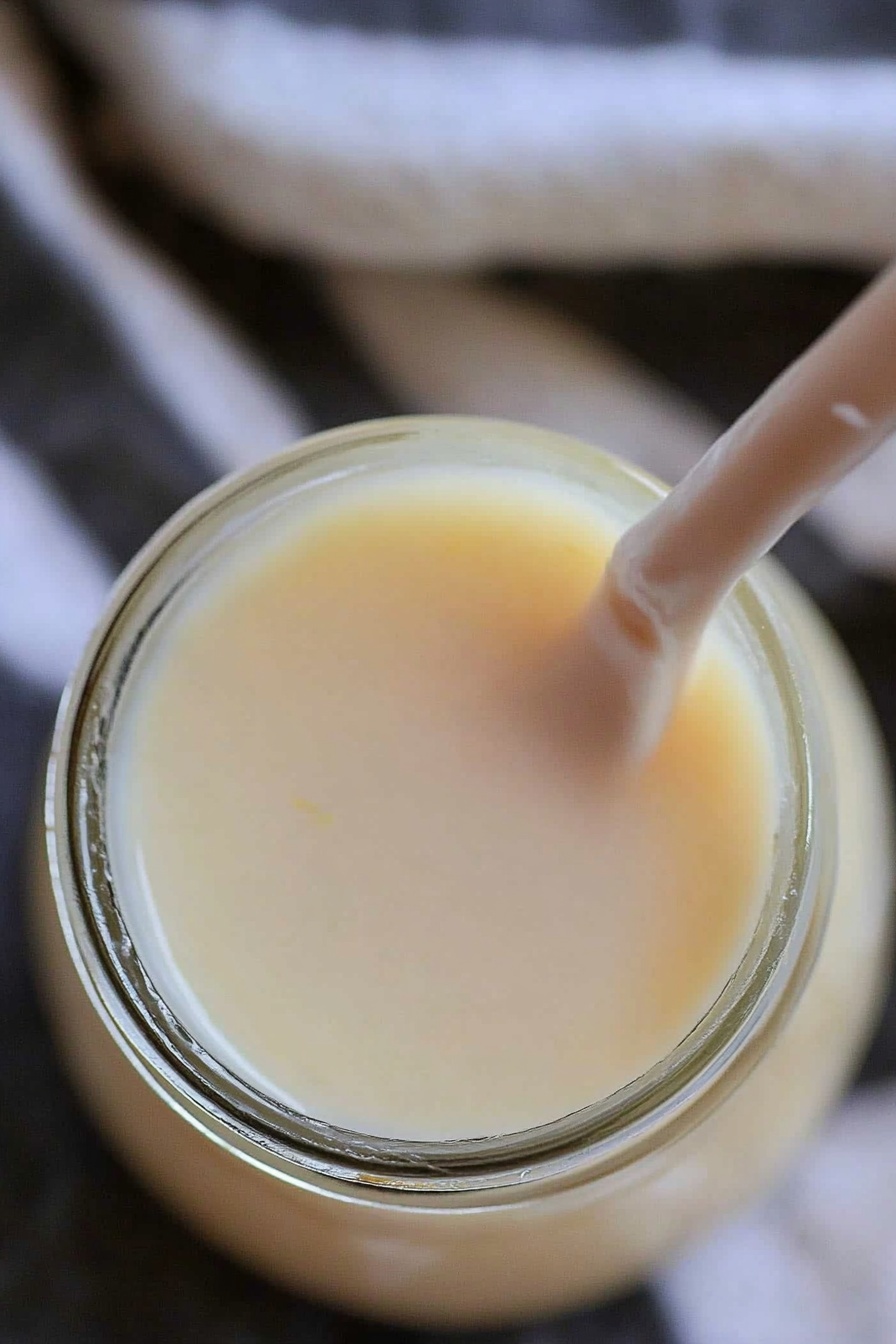 Homemade Sweetened Condensed Milk Recipe