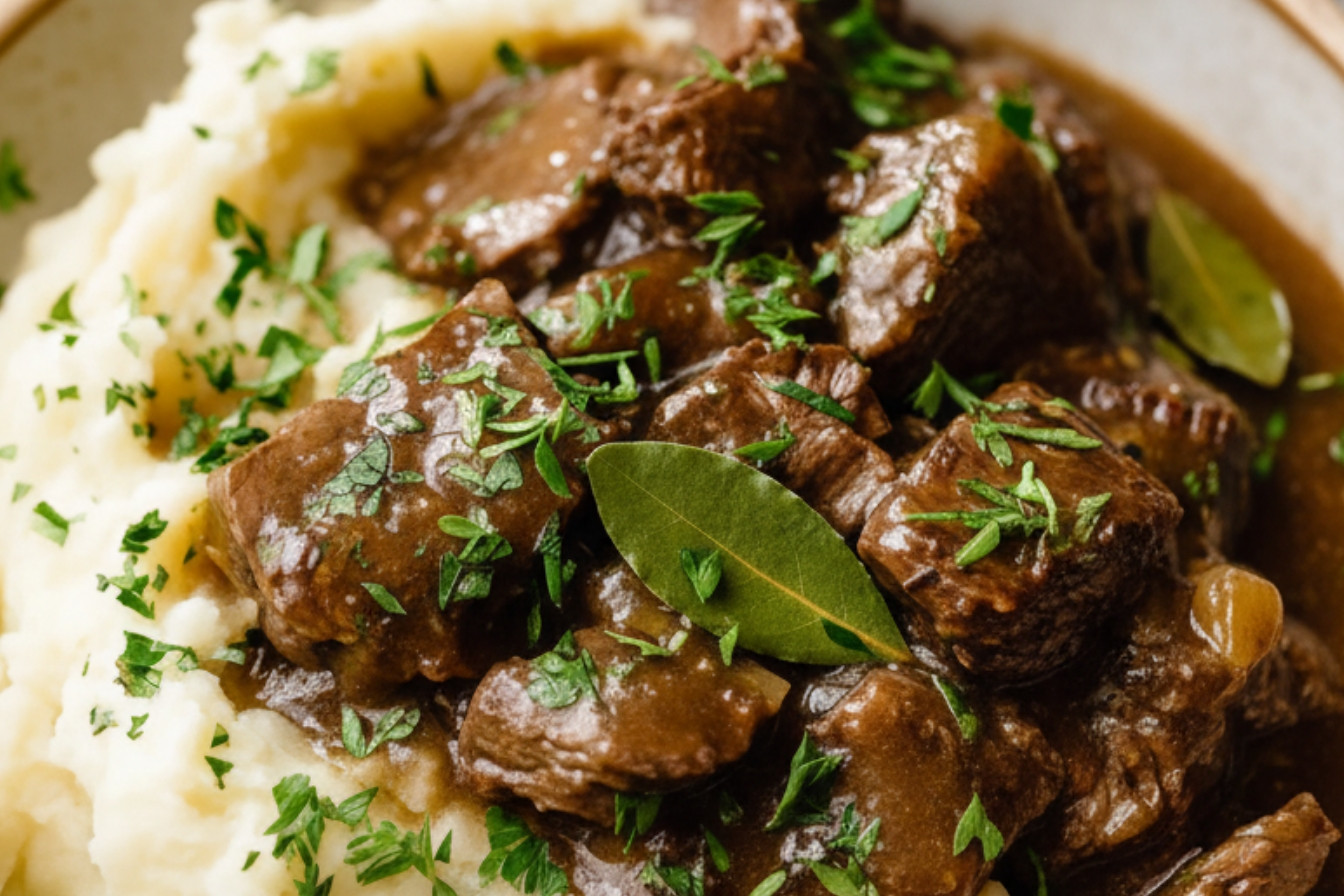 Instant Pot Beef Tips with Gravy Recipe