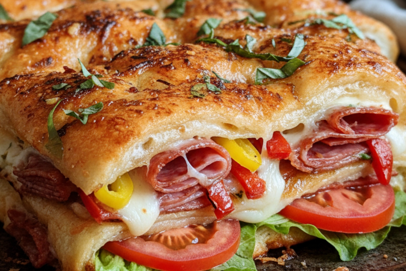 Italian Crescent Roll Sandwich Bake Recipe
