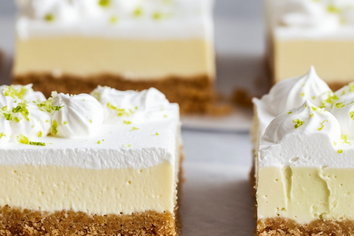 Key Lime Pie Bars Snack On Meat Recipe