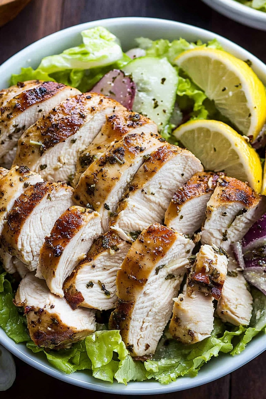 Lemon Herb Chicken Salad Recipe