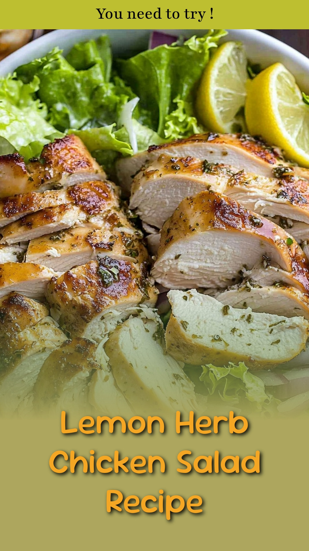Lemon Herb Chicken Salad Recipe