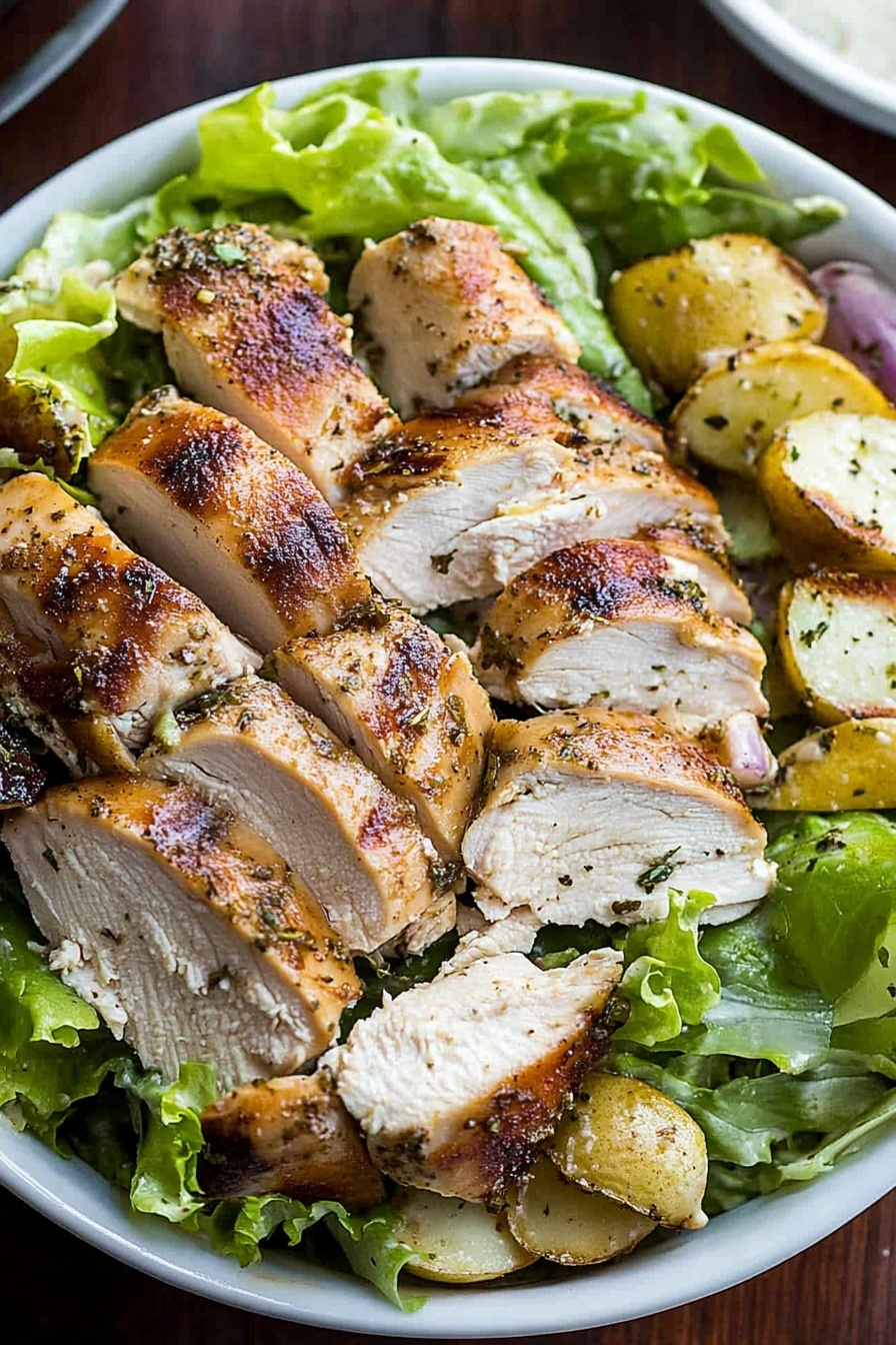 Lemon Herb Chicken Salad Recipe