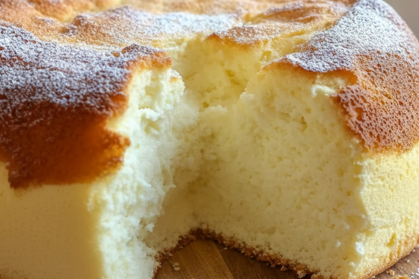 Light Fluffy Yogurt Cloud Cake Recipe