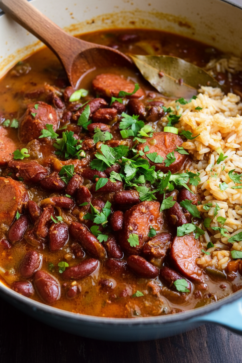 Louisiana Red Beans and Rice Recipe