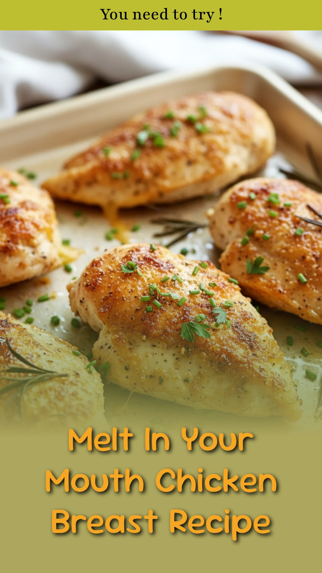 Melt In Your Mouth Chicken Breast Recipe