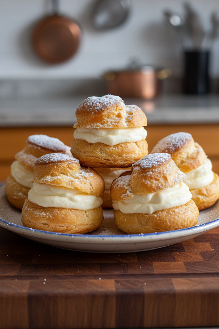 Mom's Famous Cream Puffs Recipe