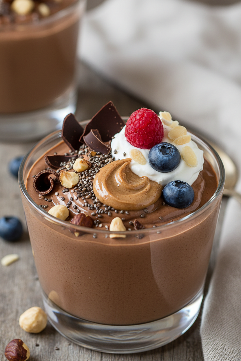 No Cook Creamy High Protein Pudding Recipe