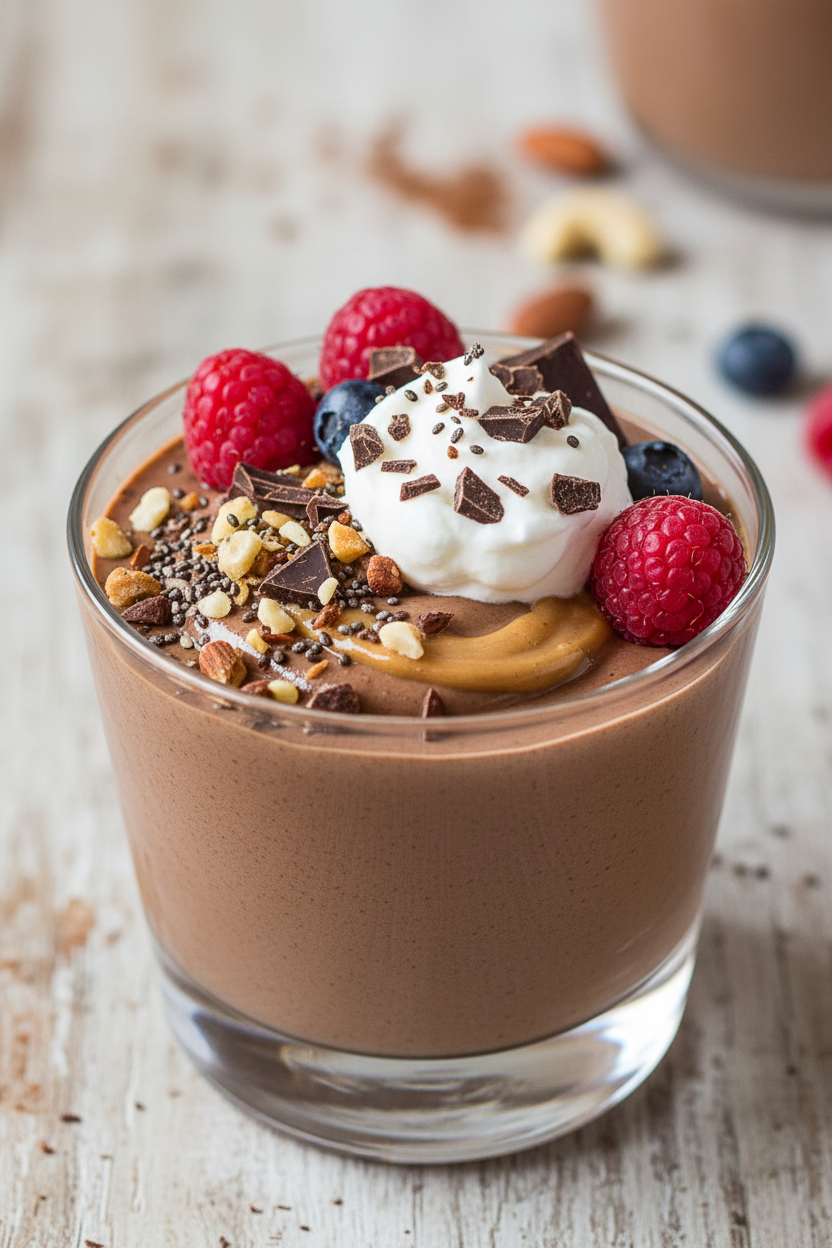 No Cook Creamy High Protein Pudding Recipe