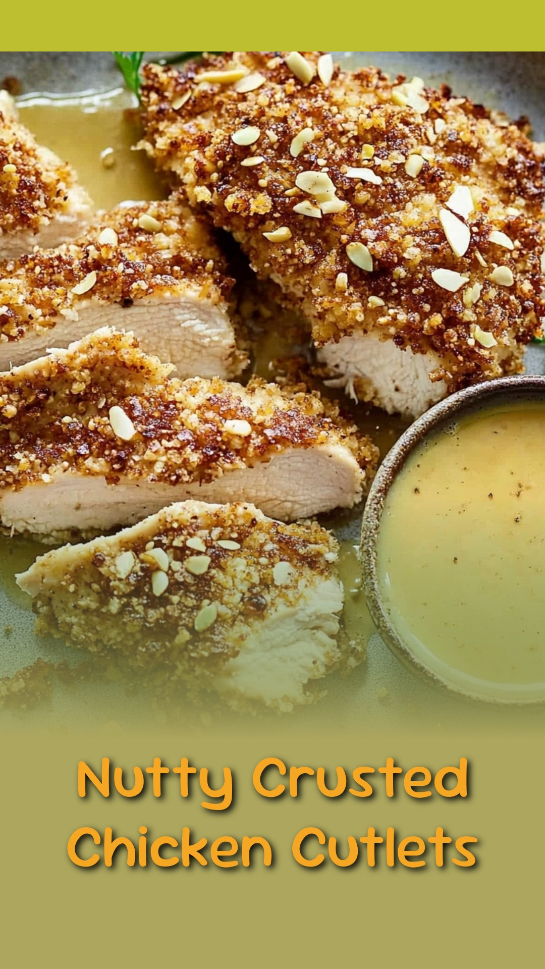 Nutty Crusted Chicken Cutlets