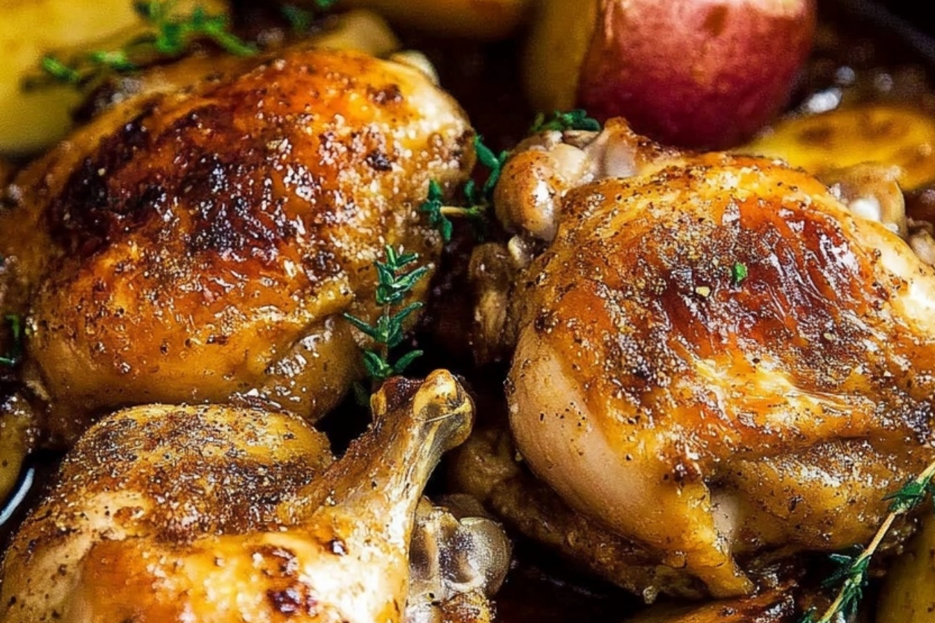 Orchard Roasted Chicken Recipe