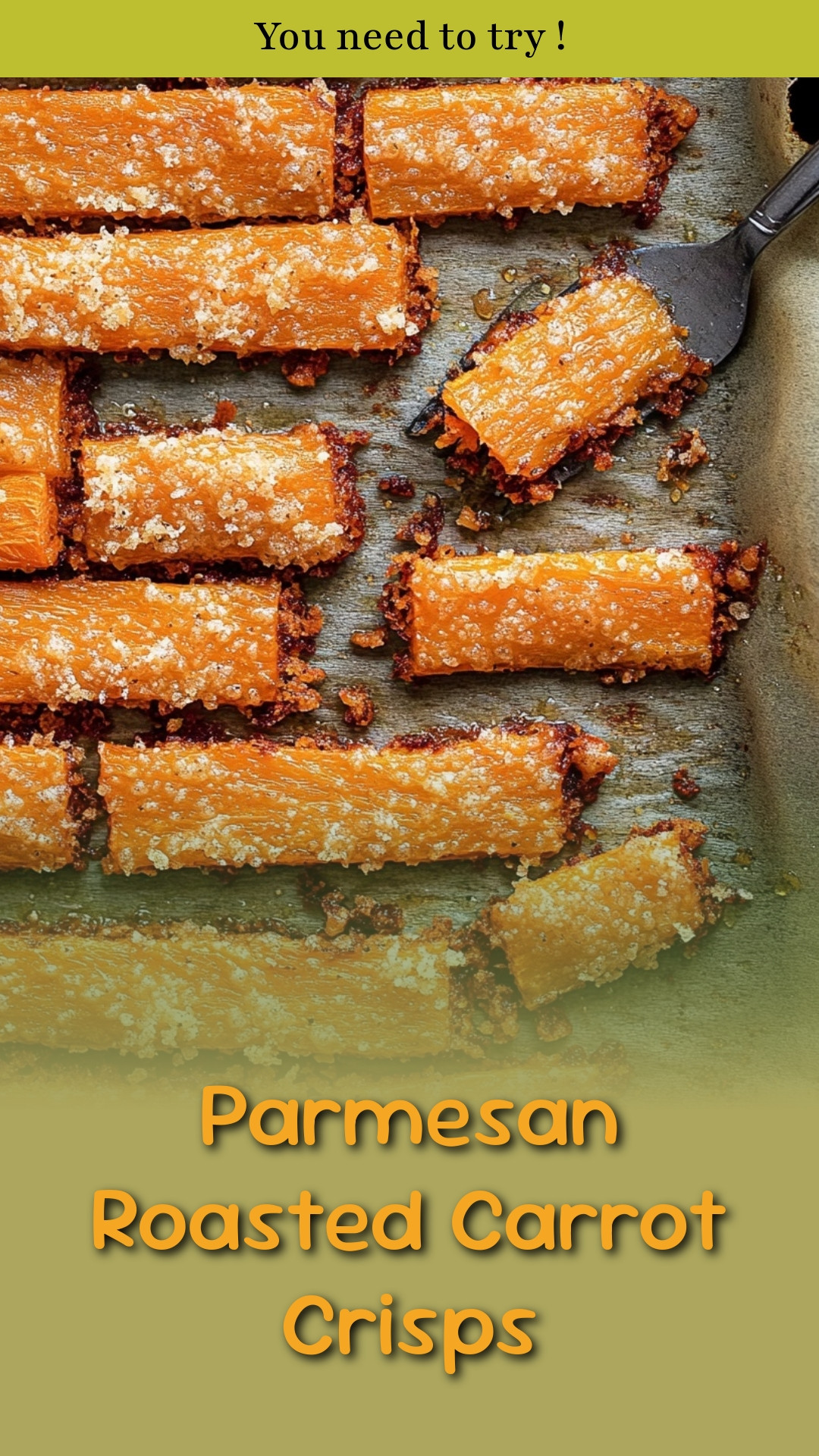 Parmesan Roasted Carrot Crisps