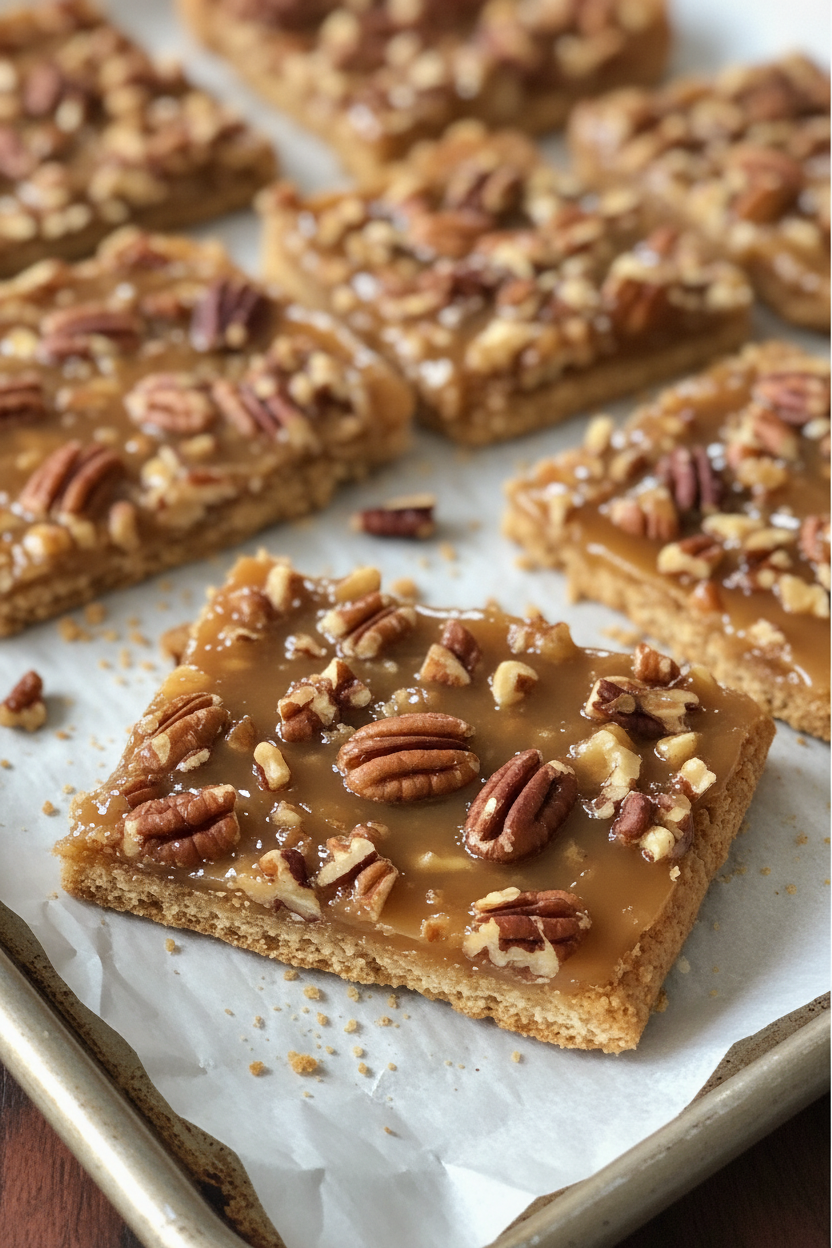 Pecan Pie Bark Sweet Savory Snack