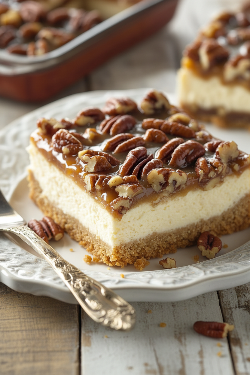 Pecan Pie Cheesecake Recipe Snack On Meat