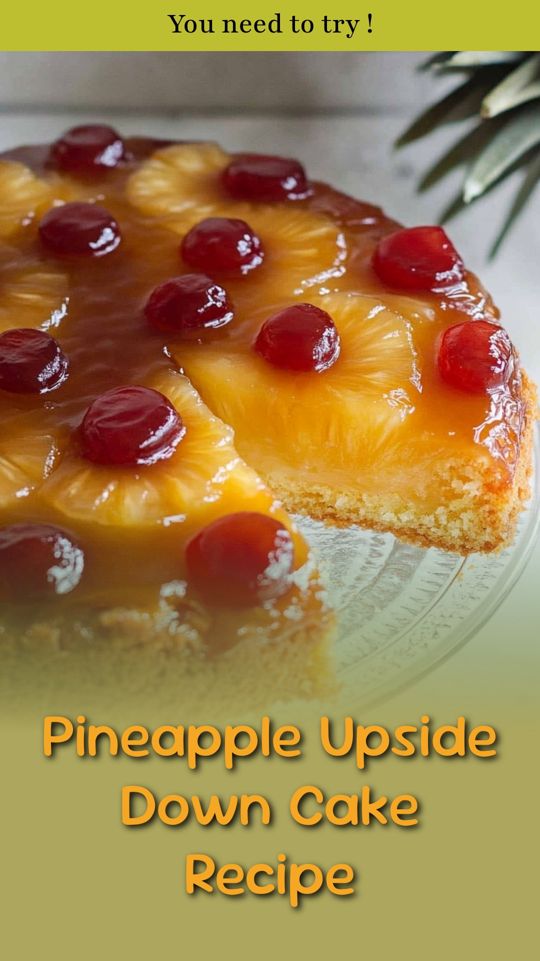 Pineapple Upside Down Cake Recipe