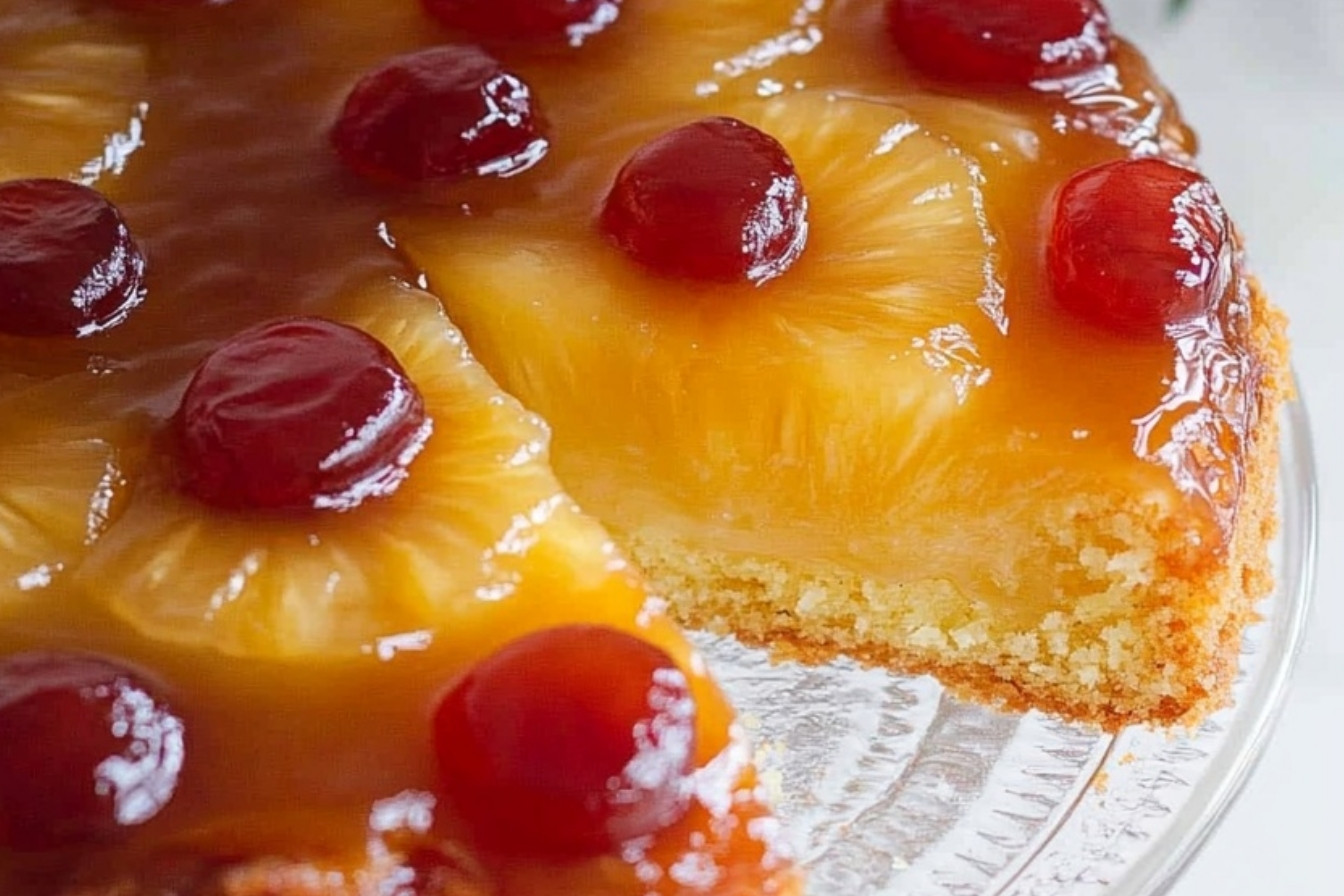 Pineapple Upside Down Cake Recipe