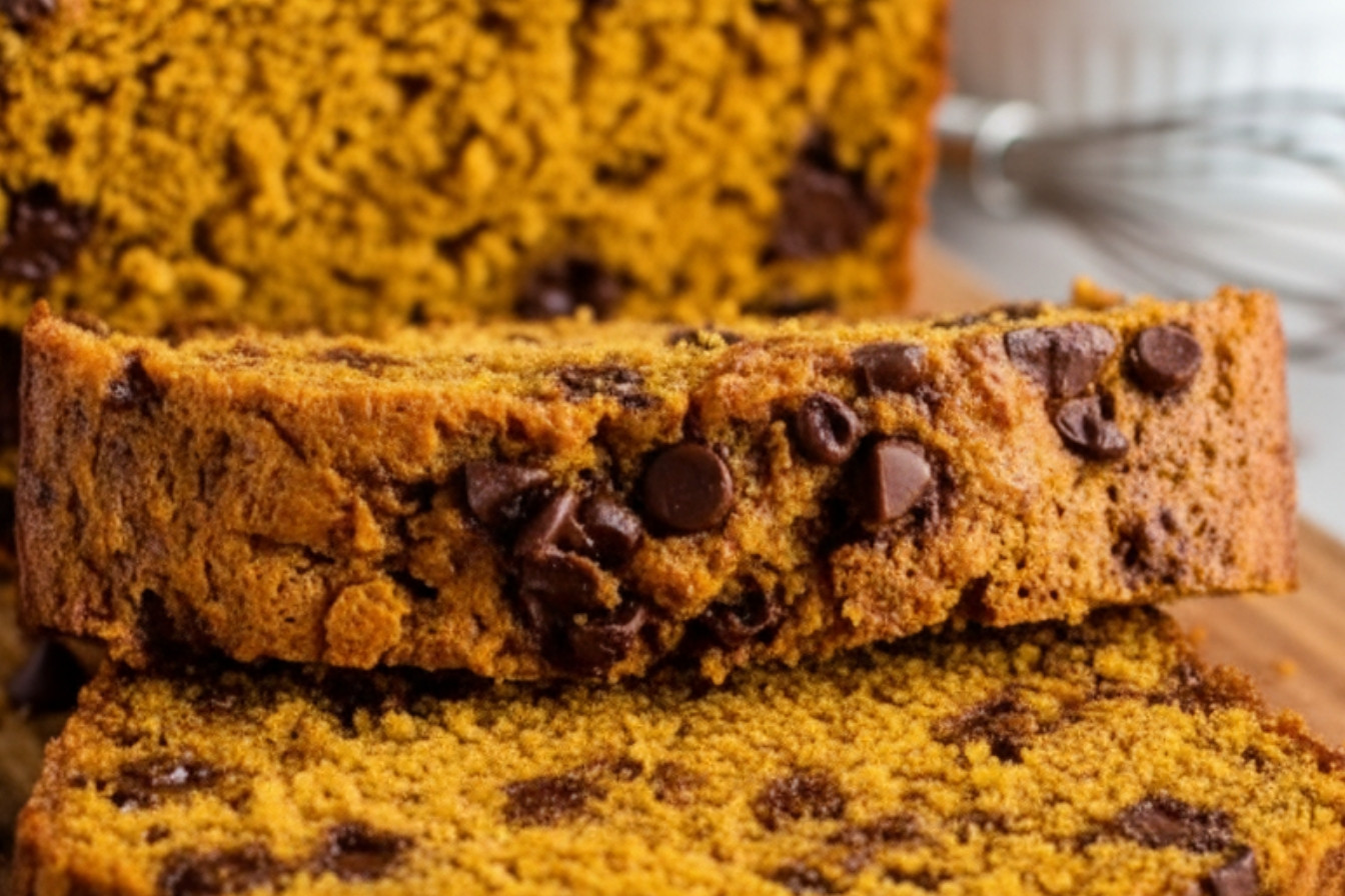 Pumpkin Chocolate Chip Bread Recipe Snack