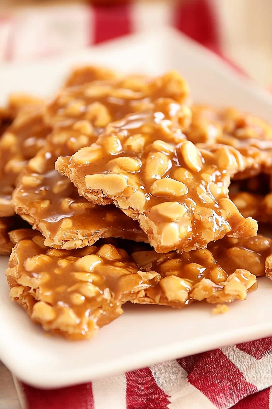 Quick Microwave Peanut Brittle Recipe