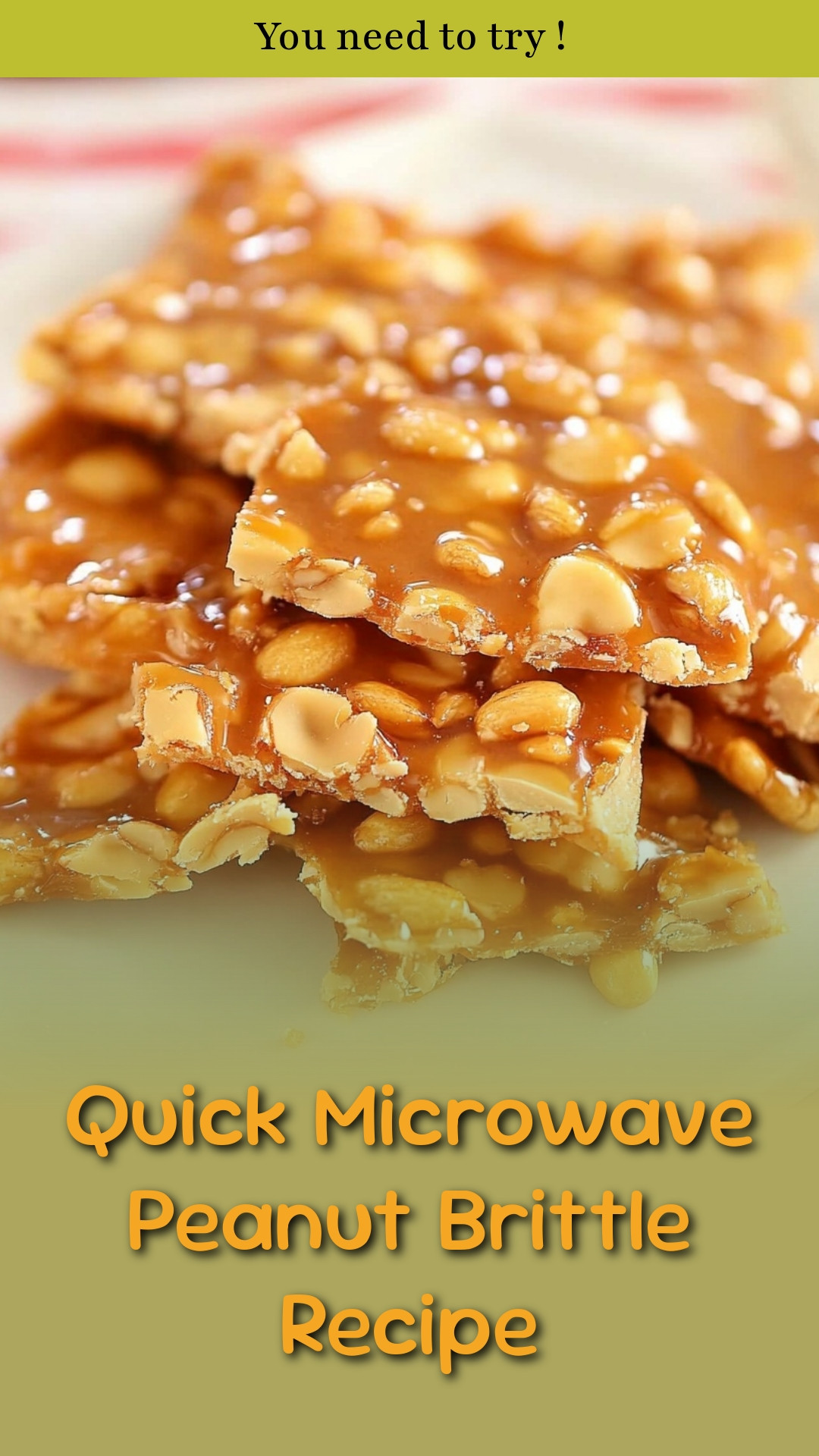 Quick Microwave Peanut Brittle Recipe