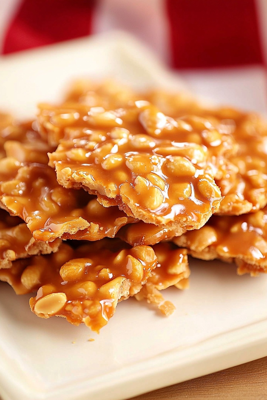 Quick Microwave Peanut Brittle Recipe