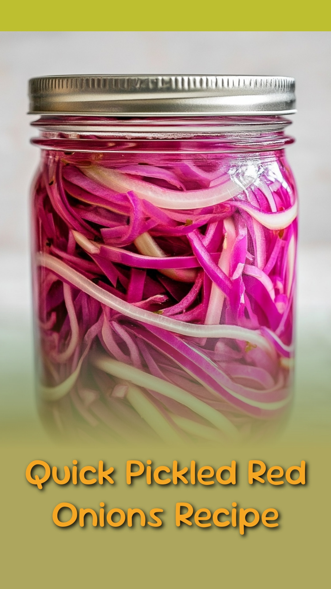Quick Pickled Red Onions Recipe