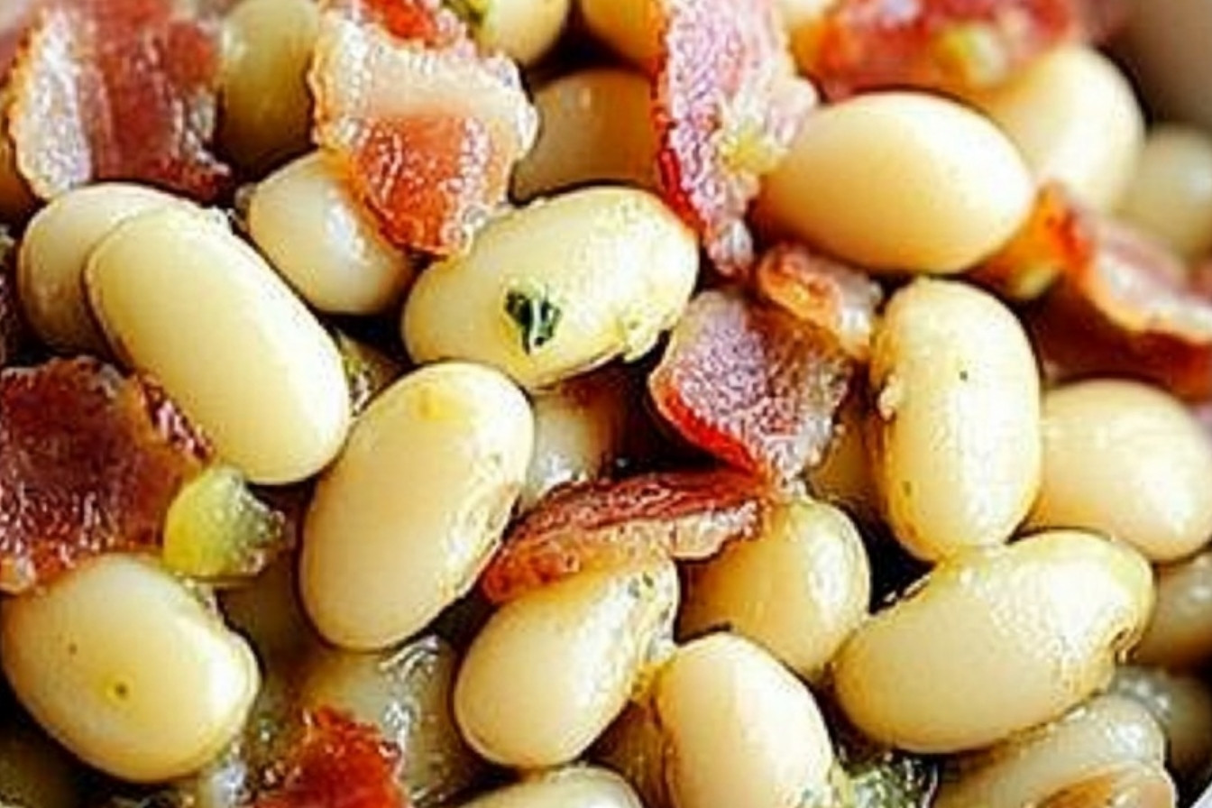 Savory Bacon Butter Bean Recipe