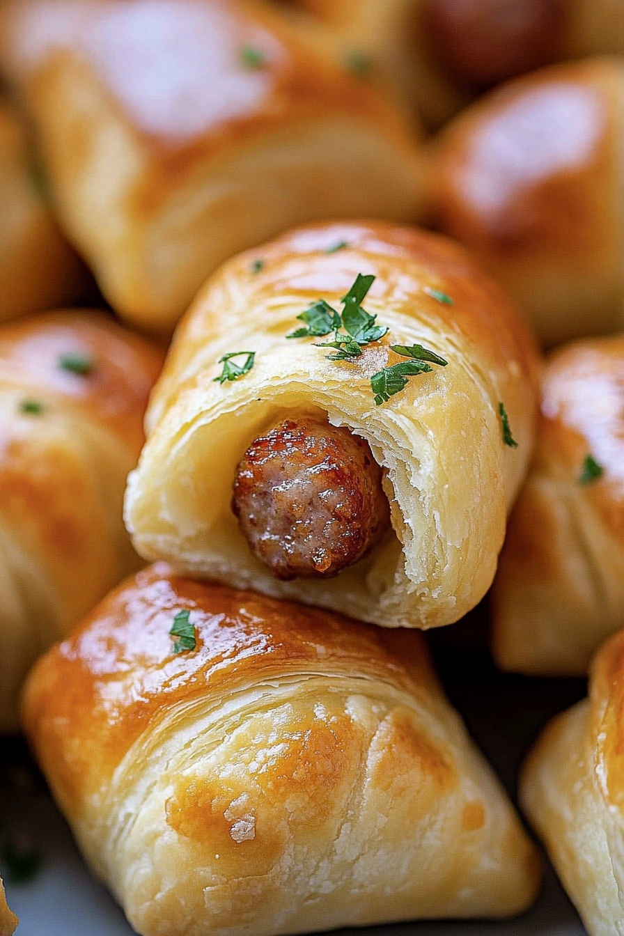 Savory Sausage Pastry Bites