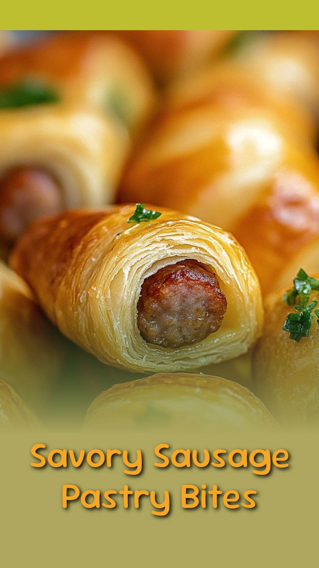 Savory Sausage Pastry Bites