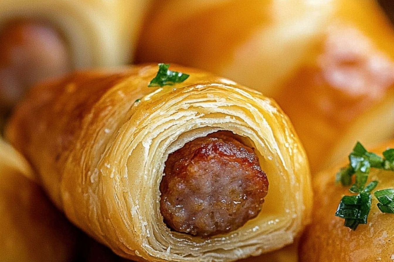 Savory Sausage Pastry Bites