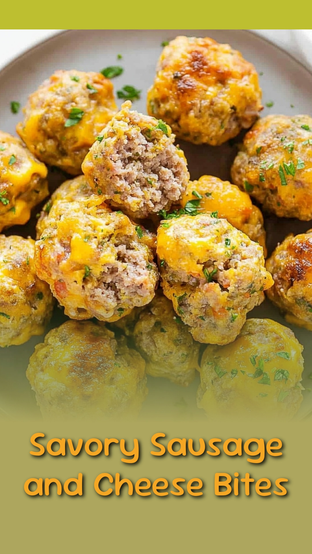 Savory Sausage and Cheese Bites